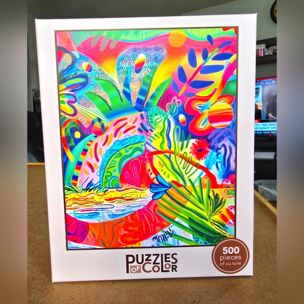 Vibrant Art Puzzle